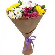 Букет із 7 хризантем