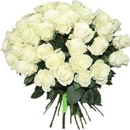 Букет цветов из 51 белой розы
