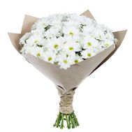 Букет із 15 ромашкових хризантем