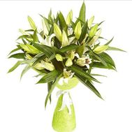 Букет із 9 лілій