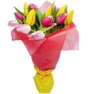 Букет із 13 тюльпанів