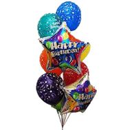 9 повітряних кульок з візерунками