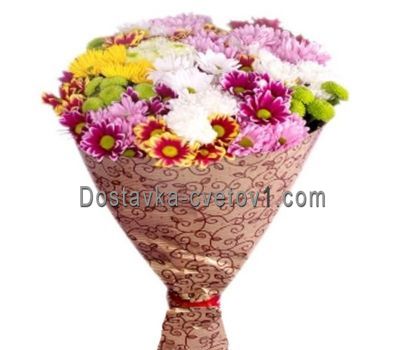 Букет із 15 хризантем