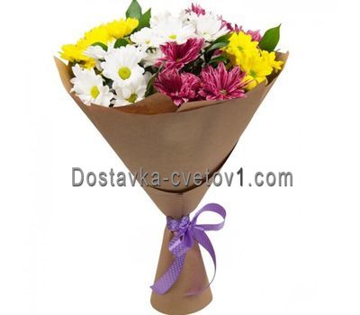 Букет із 7 хризантем