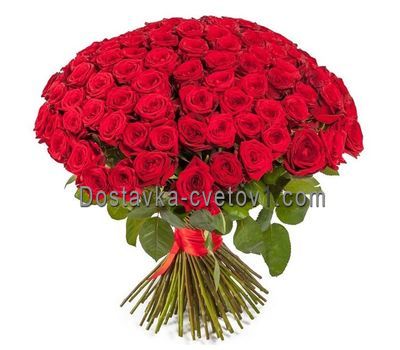 101 червона троянда