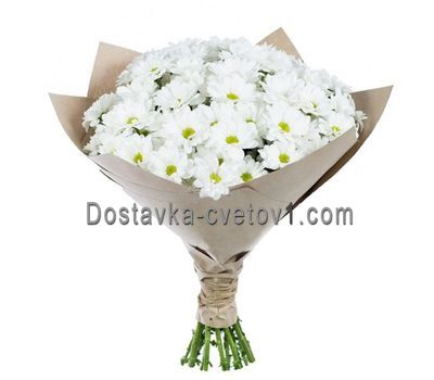 Букет із 15 ромашкових хризантем