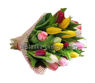 Букет із 19 тюльпанів