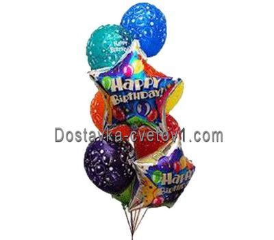 9 воздушных шариков с узорами