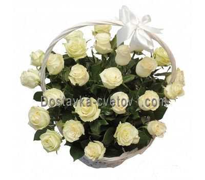 Кошик з 27 троянд